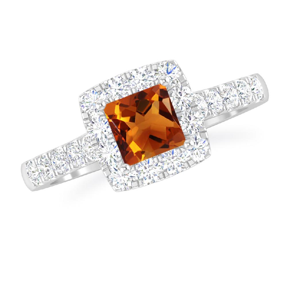 White Gold - Citrine