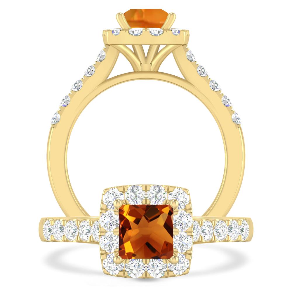 Yellow Gold - Citrine