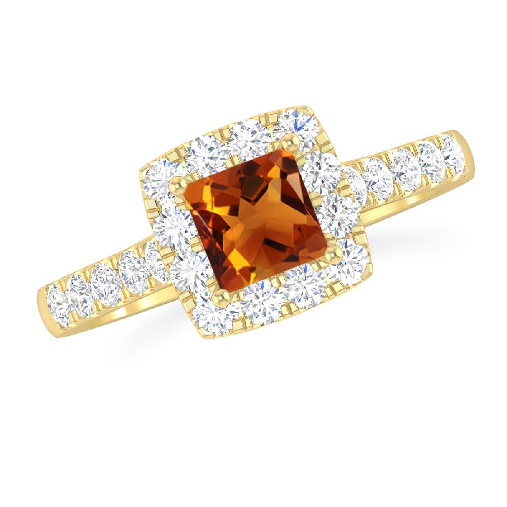 Yellow Gold - Citrine