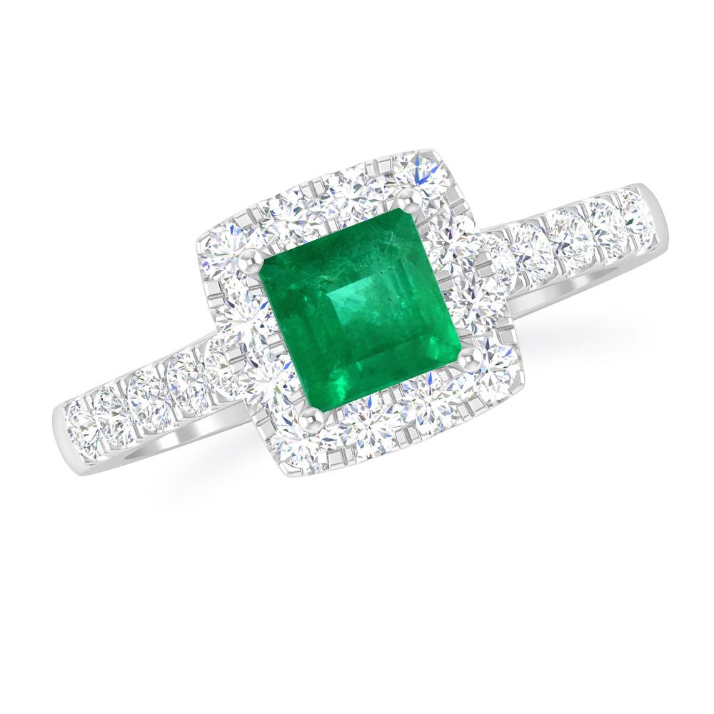 White Gold - Emerald