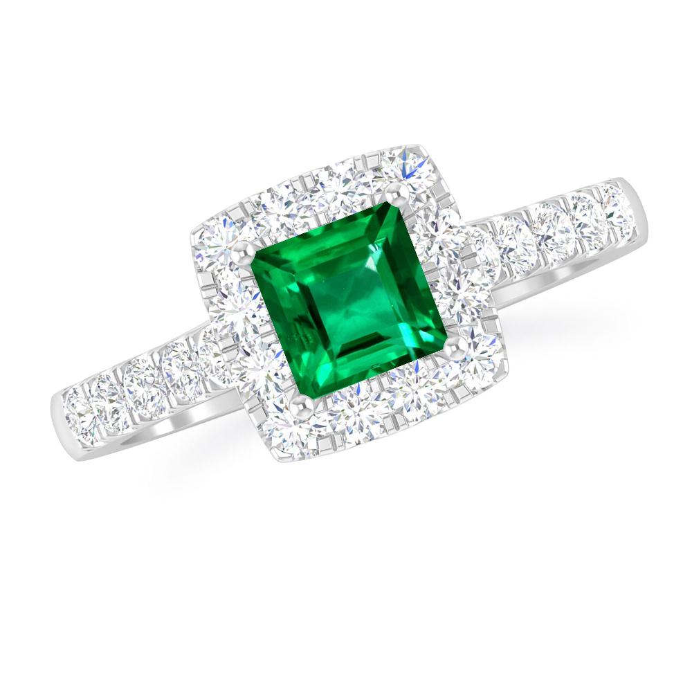 White Gold - Emerald