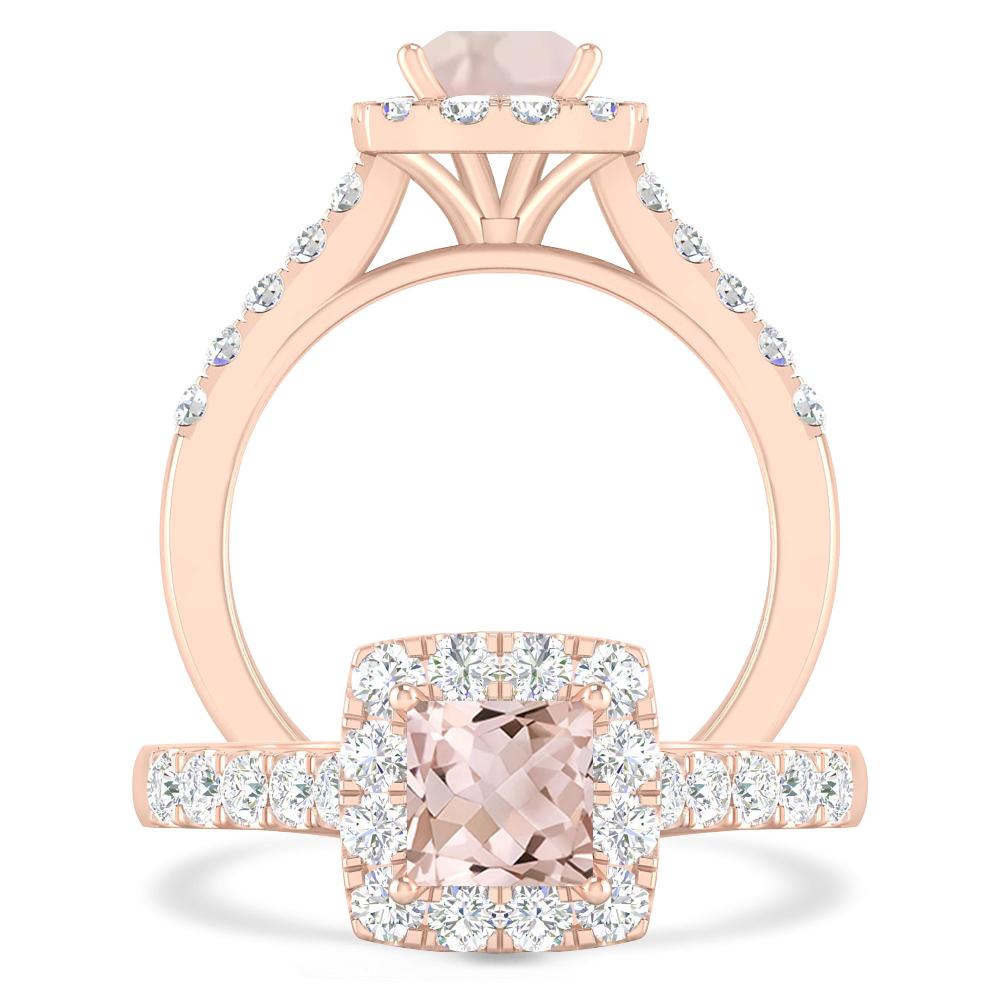 Rose Gold - Morganite