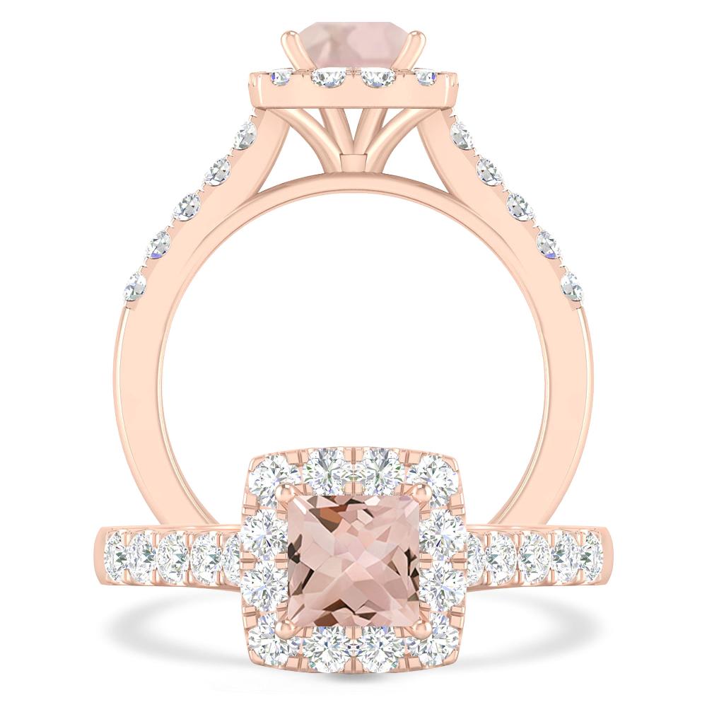 Rose Gold - Morganite