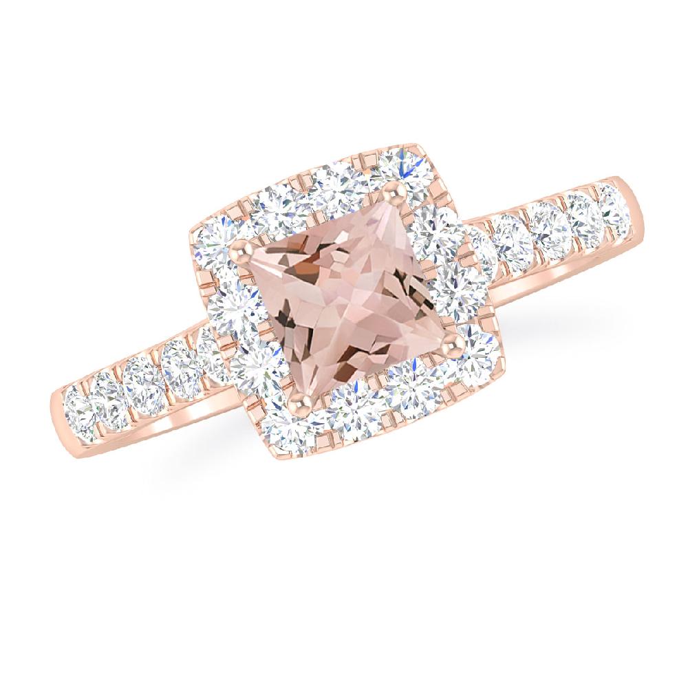 Rose Gold - Morganite