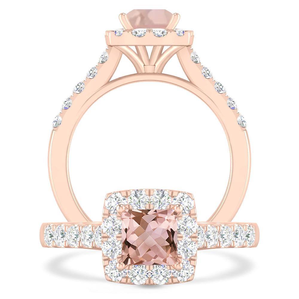 Rose Gold - Morganite