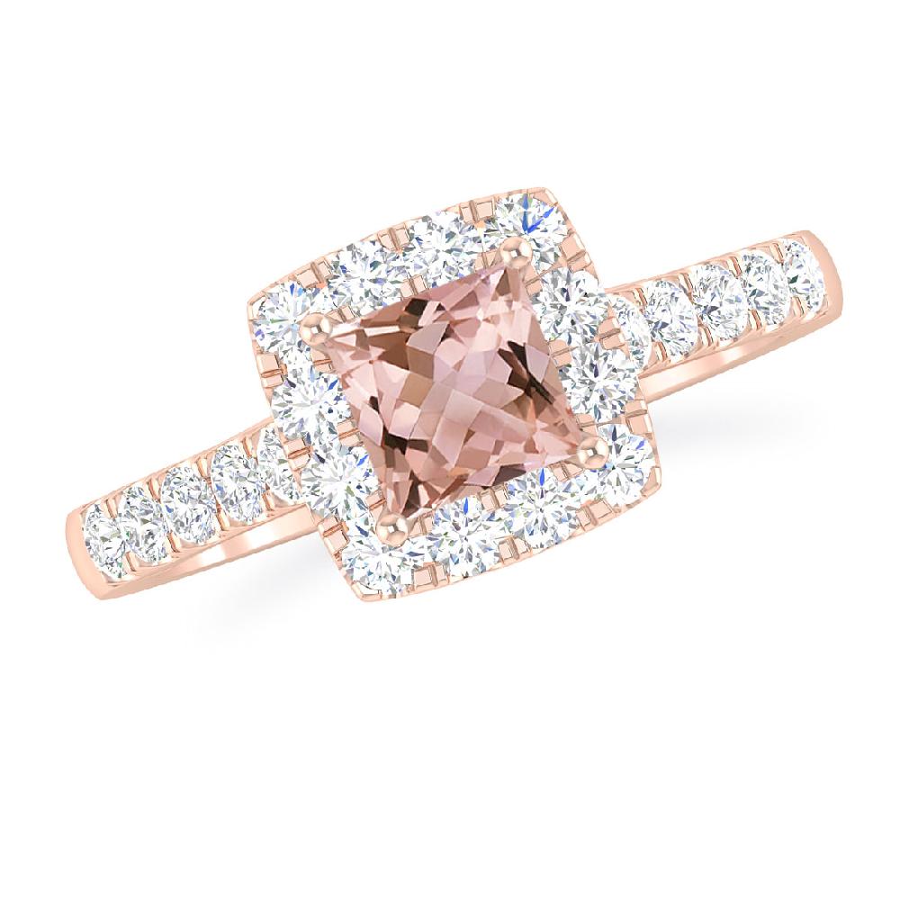 Rose Gold - Morganite