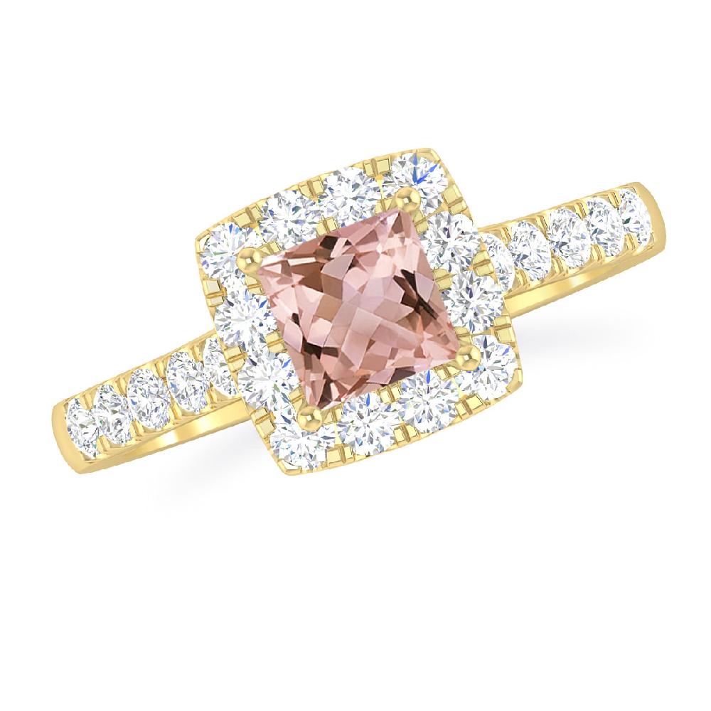 Yellow Gold - Morganite