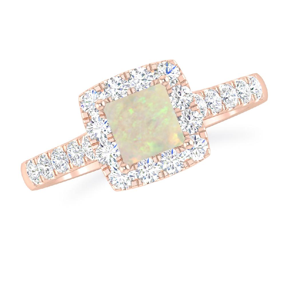 Rose Gold - Opal