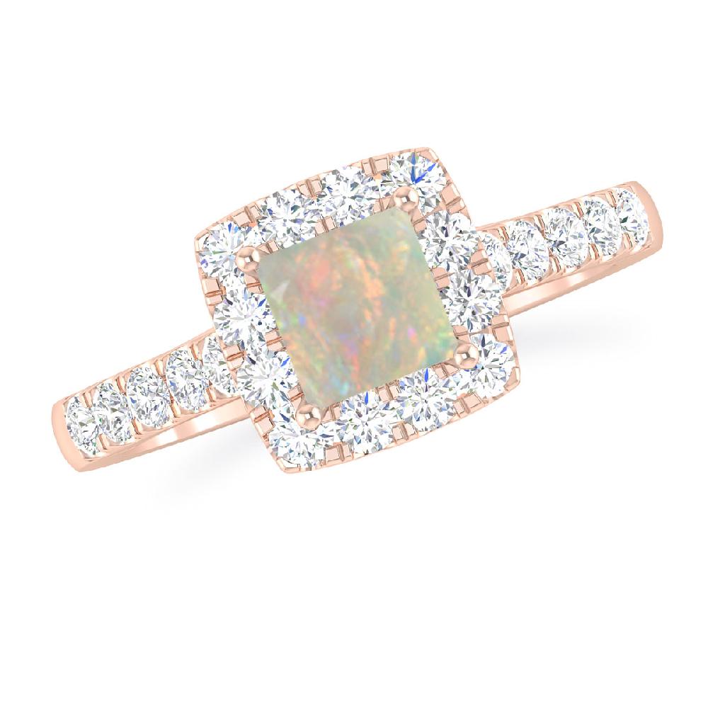 Rose Gold - Opal