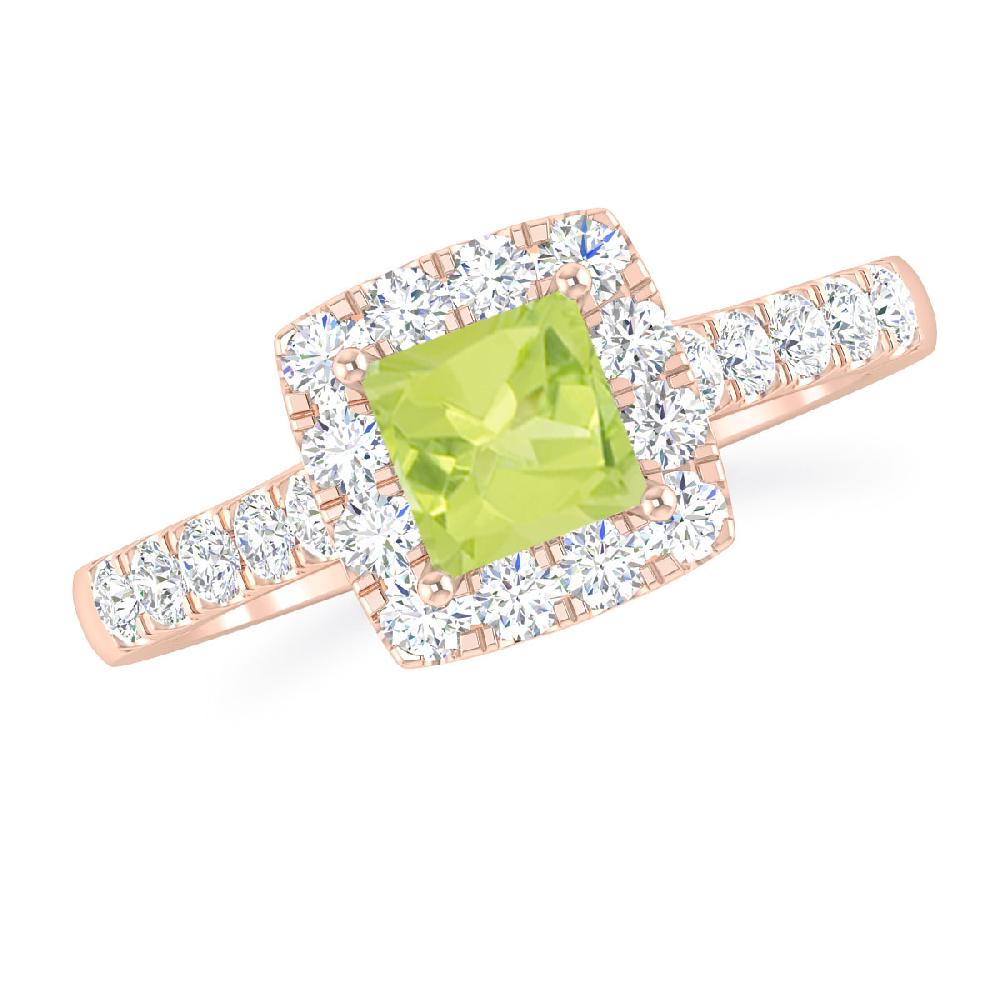 Rose Gold - Peridot