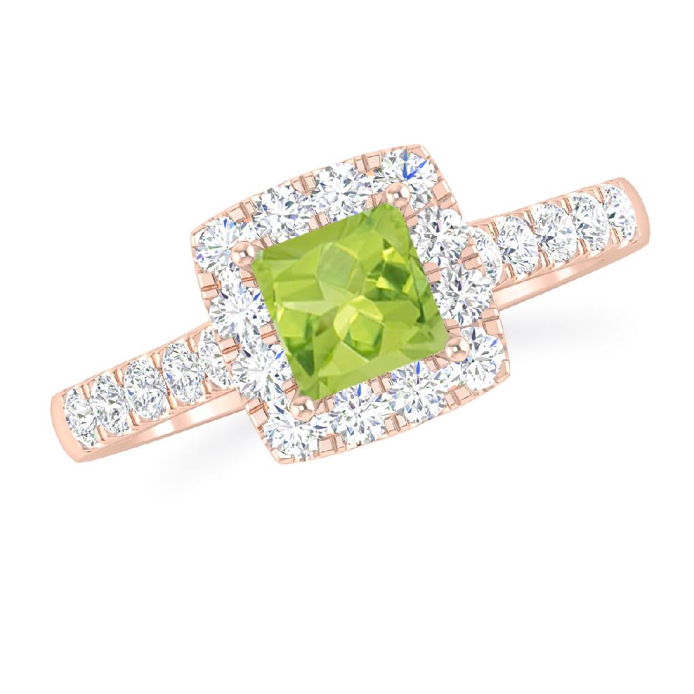 Rose Gold - Peridot