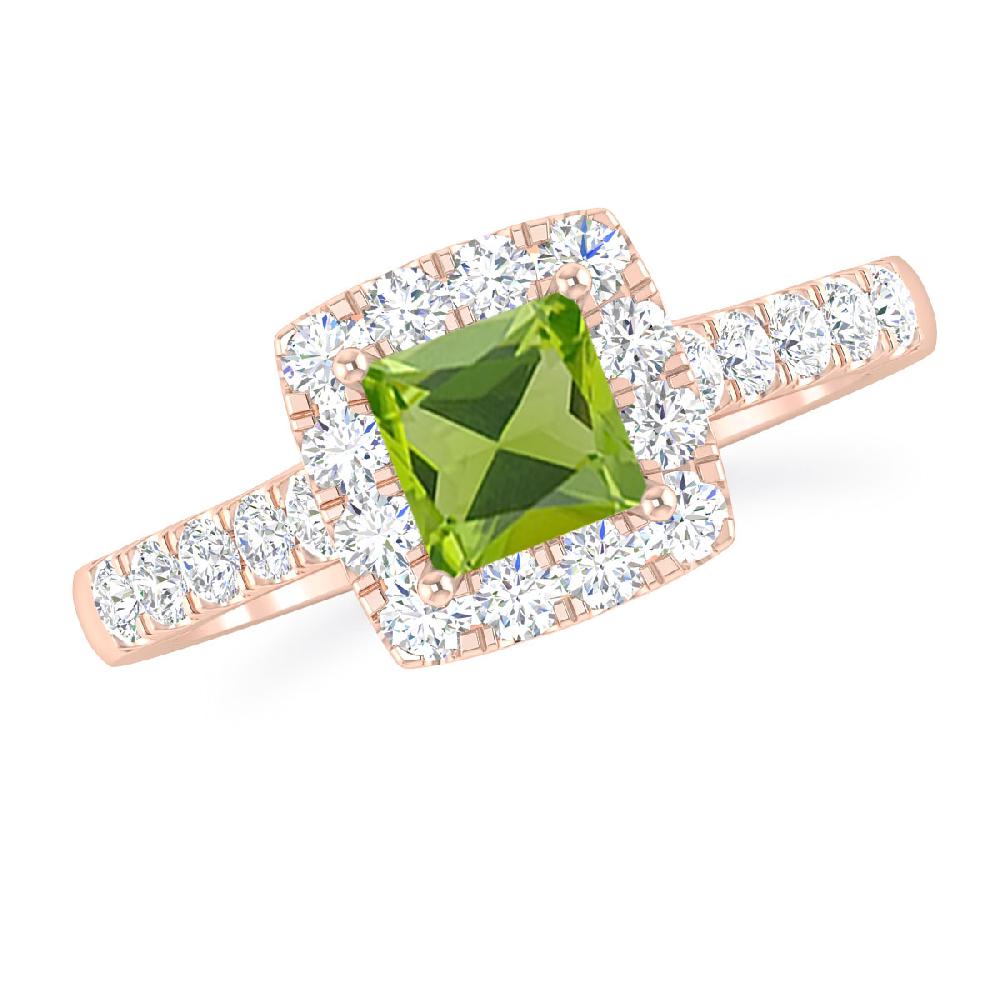 Rose Gold - Peridot