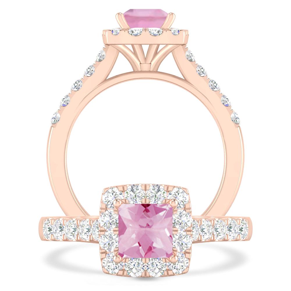 Rose Gold - Pink Tourmaline