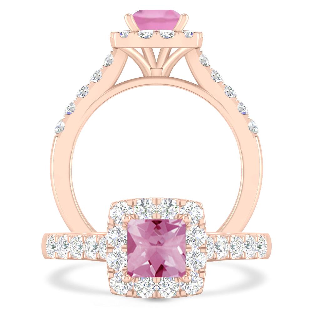 Rose Gold - Pink Tourmaline