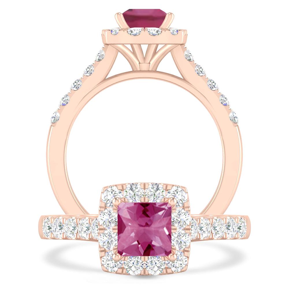 Rose Gold - Pink Tourmaline