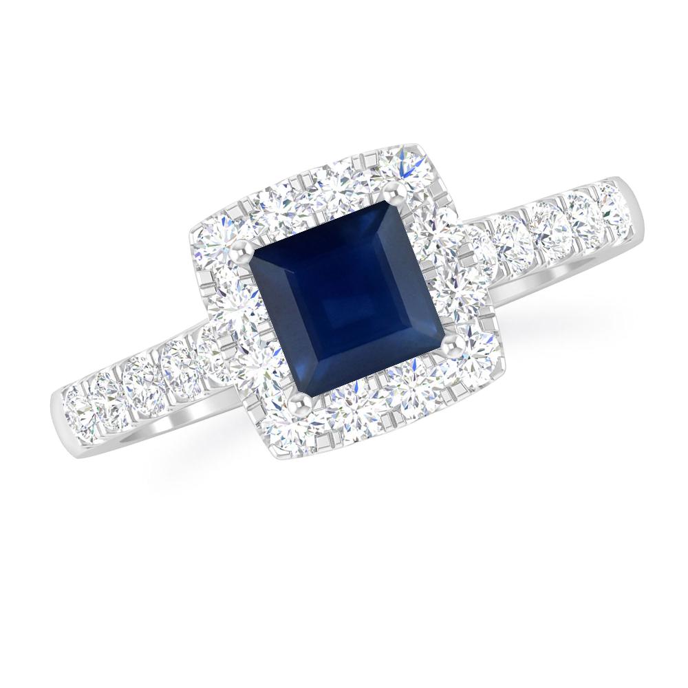 White Gold - Sapphire