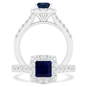 White Gold - Sapphire