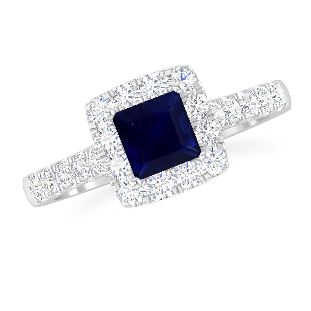 White Gold - Sapphire