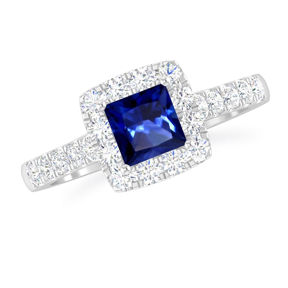 White Gold - Sapphire