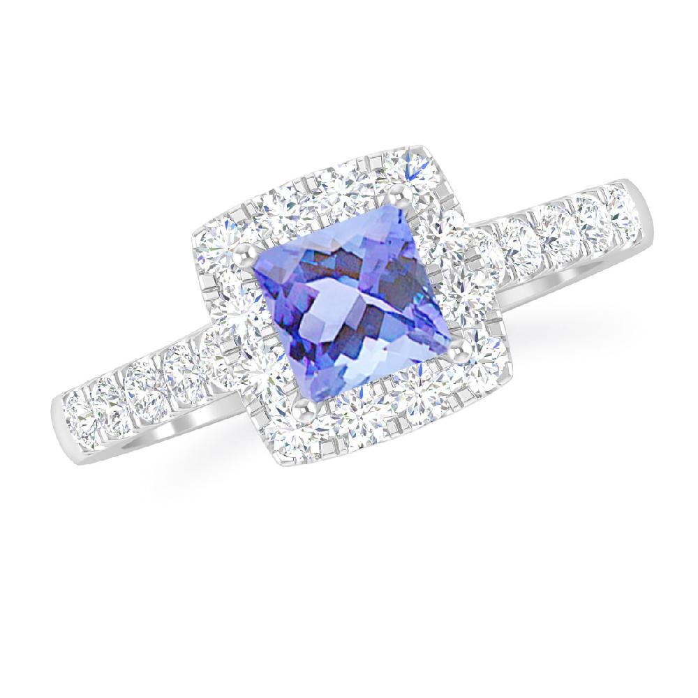 White Gold - Tanzanite