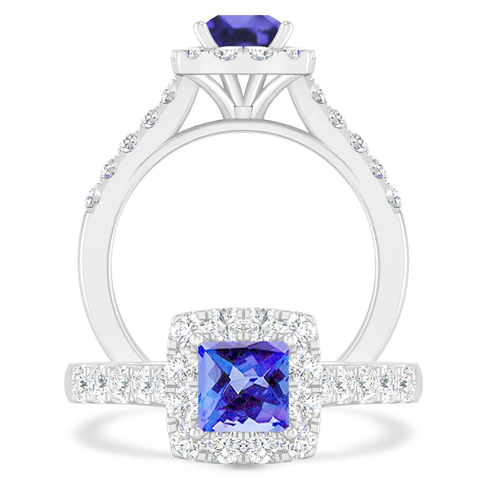 White Gold - Tanzanite