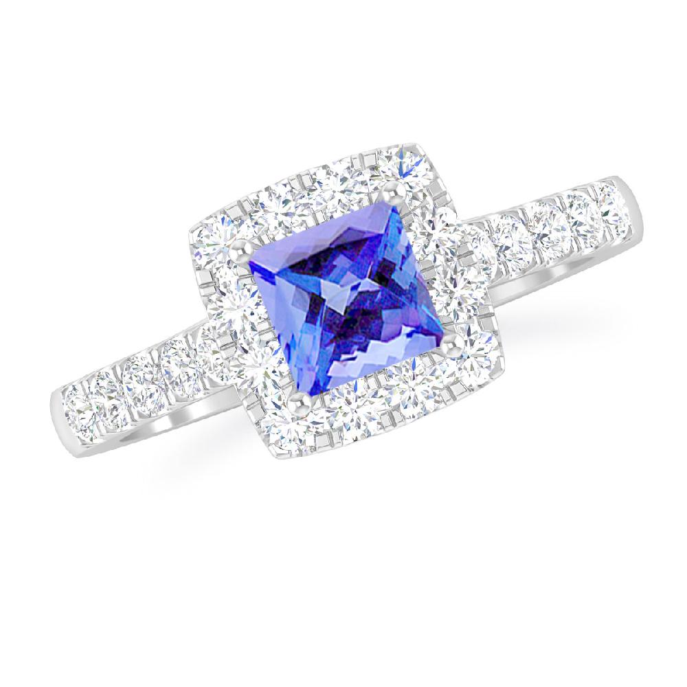 White Gold - Tanzanite