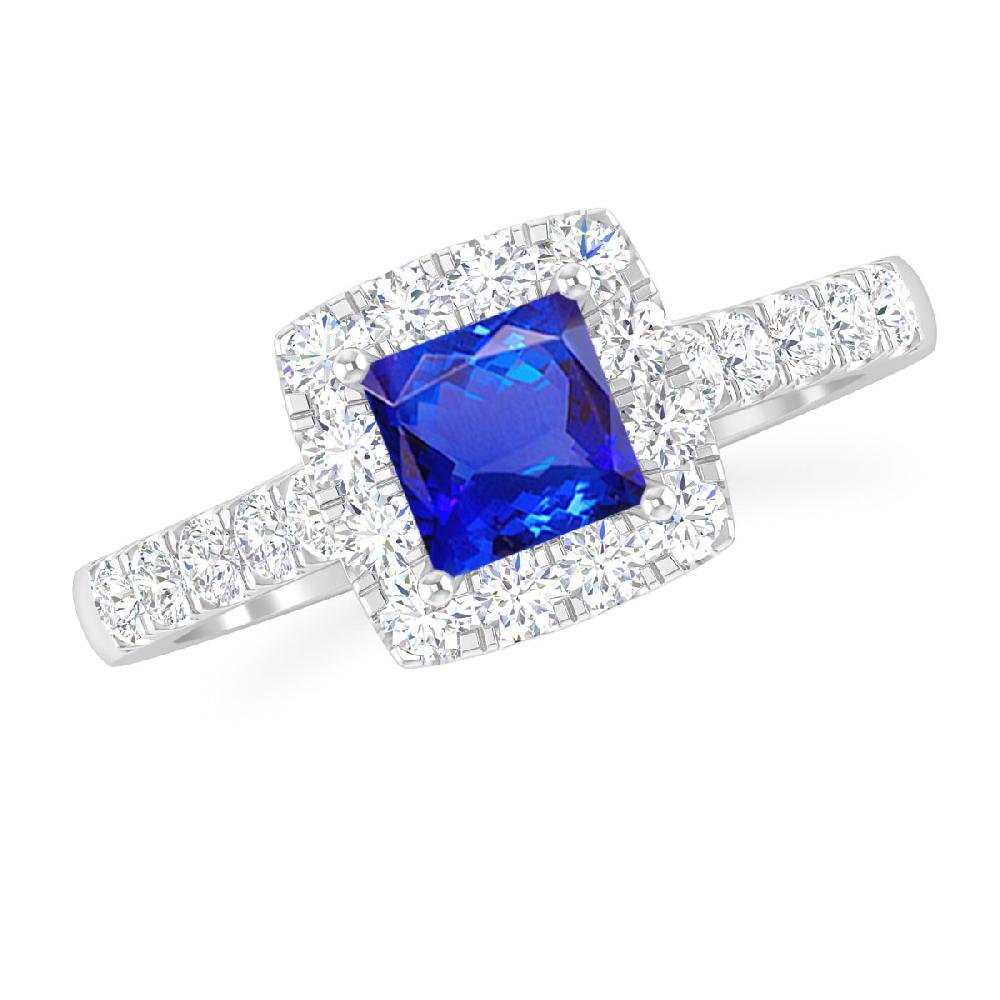 White Gold - Tanzanite