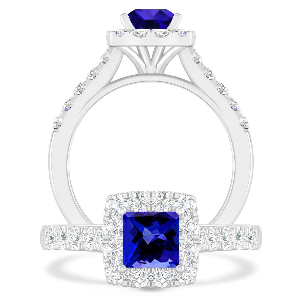 White Gold - Tanzanite