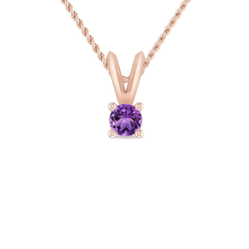 Rose Gold - Amethyst