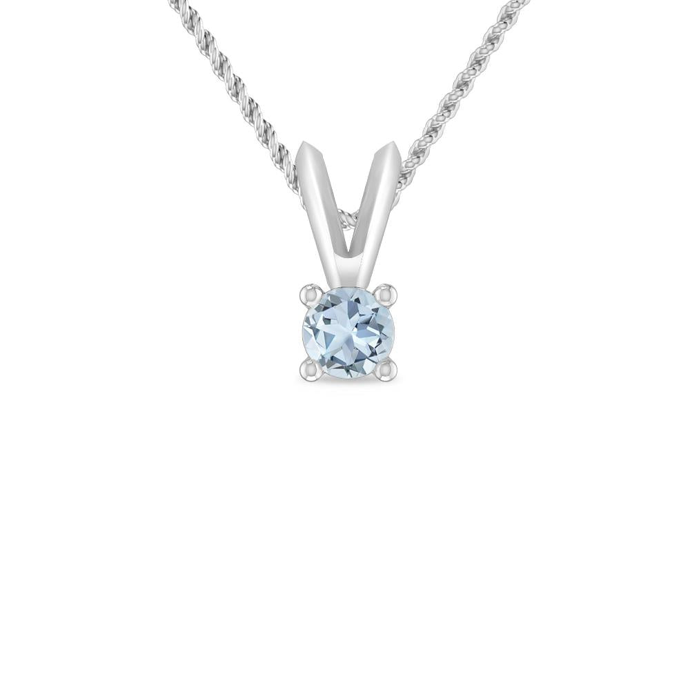 White Gold - Aquamarine