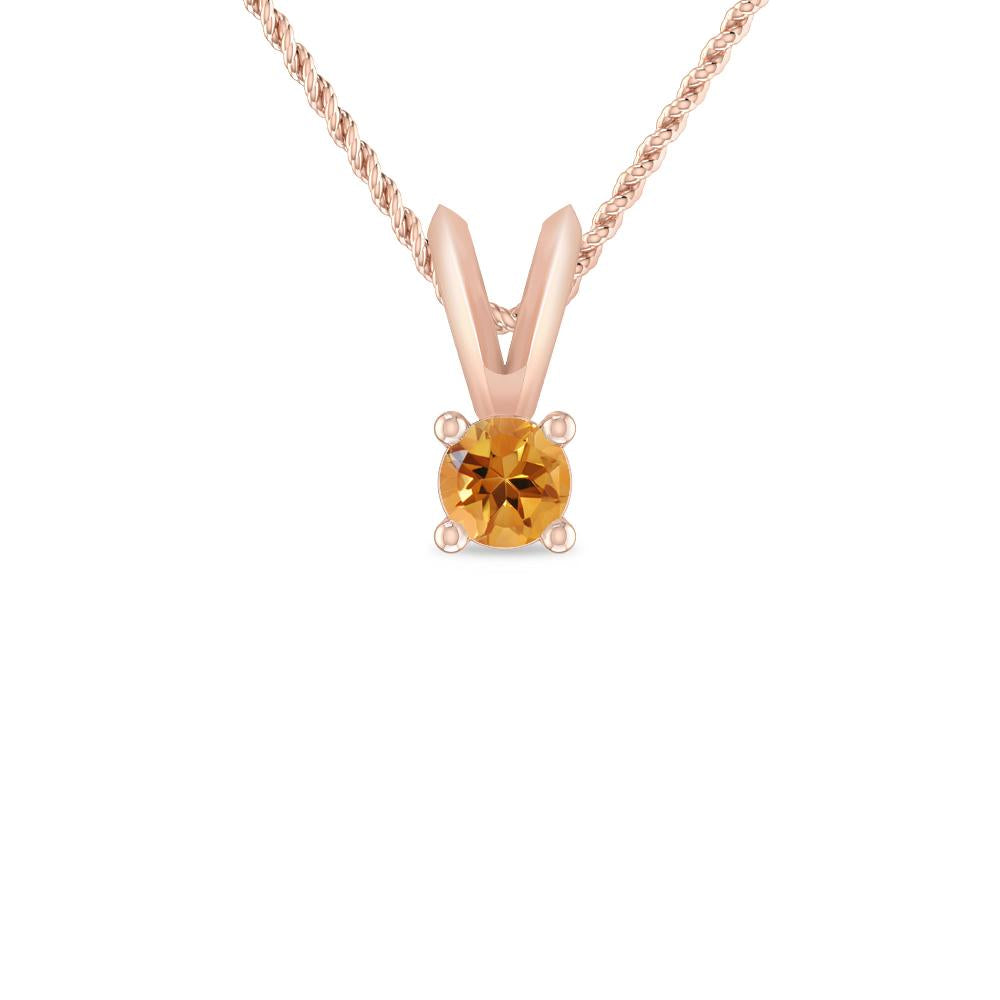 Rose Gold - Citrine