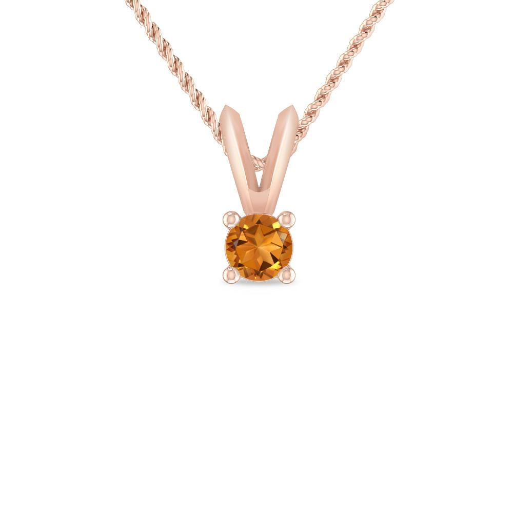 Rose Gold - Citrine