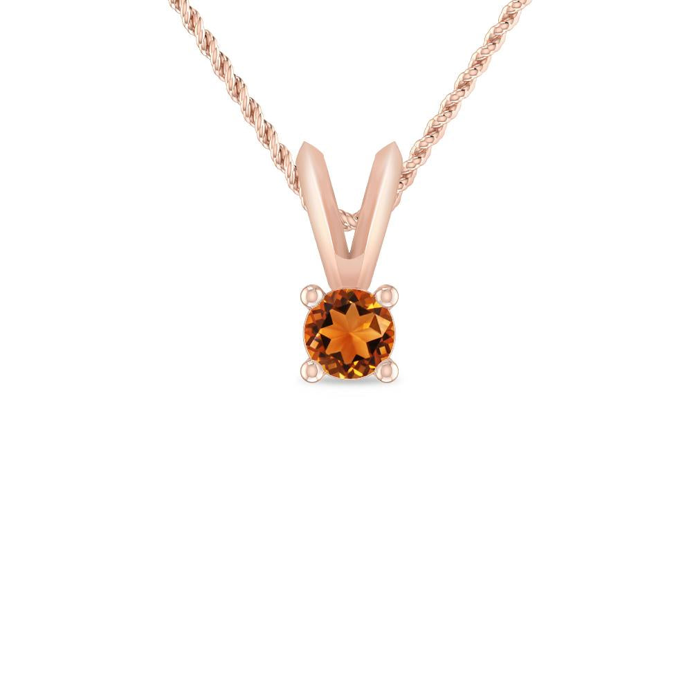 Rose Gold - Citrine