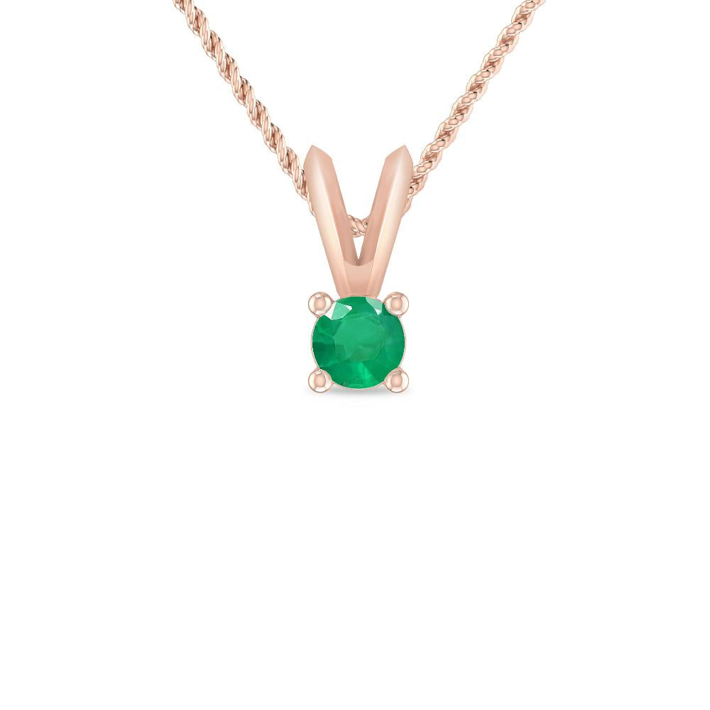 Rose Gold - Emerald