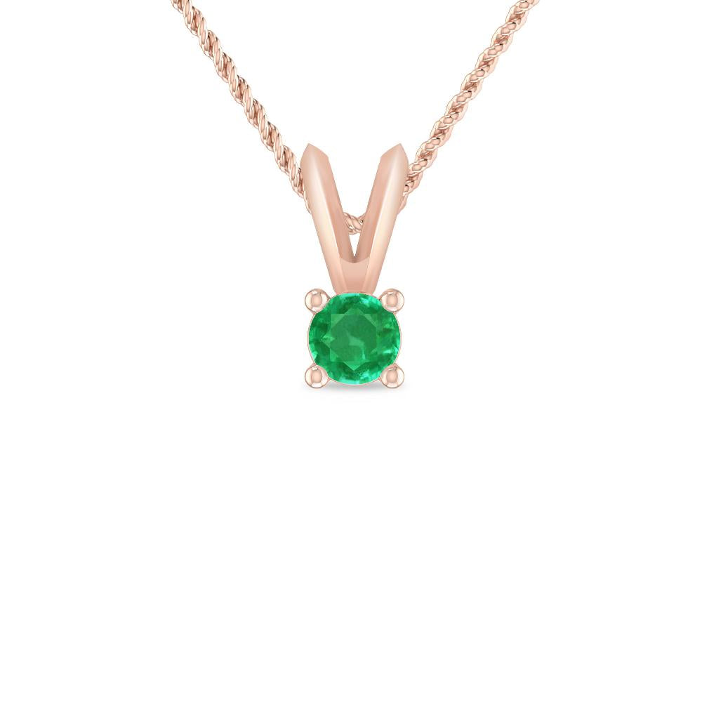 Rose Gold - Emerald