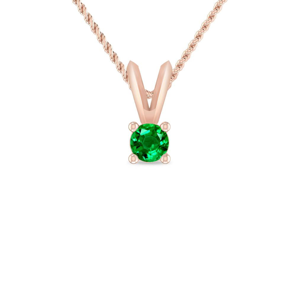 Rose Gold - Emerald