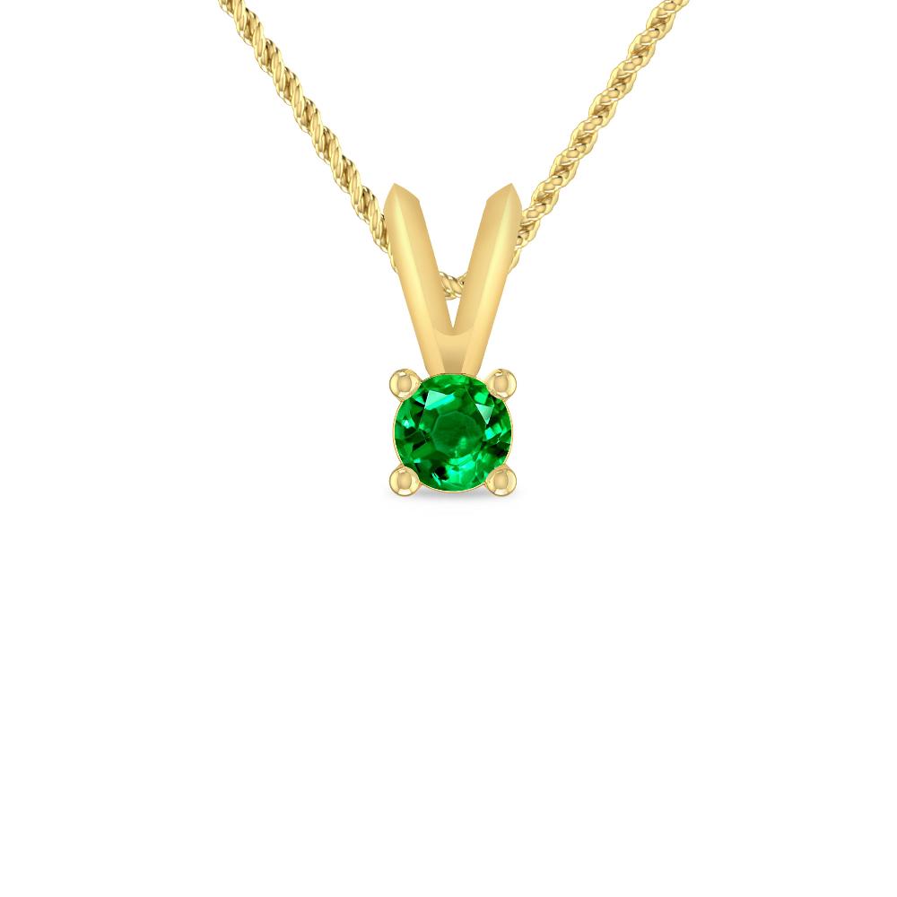 Yellow Gold - Emerald