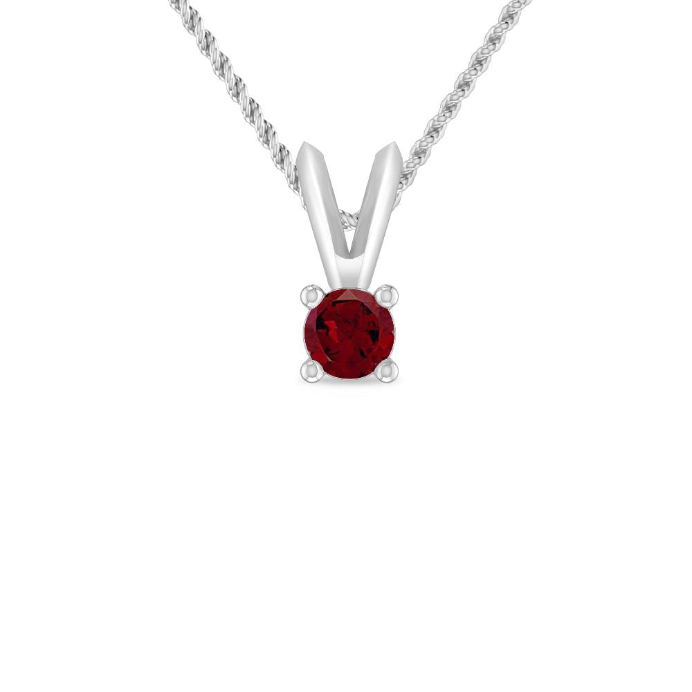 White Gold - Garnet