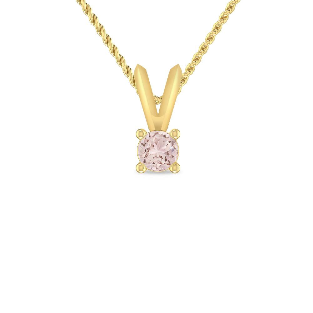 Yellow Gold - Morganite