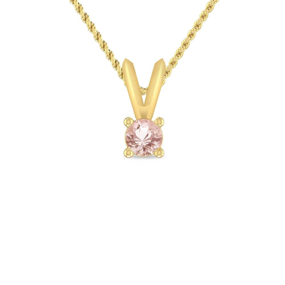 Yellow Gold - Morganite