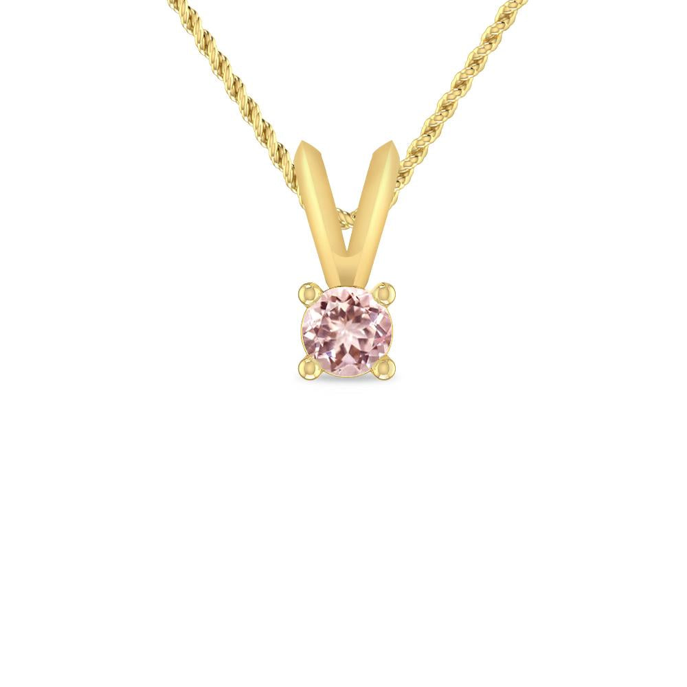 Yellow Gold - Morganite