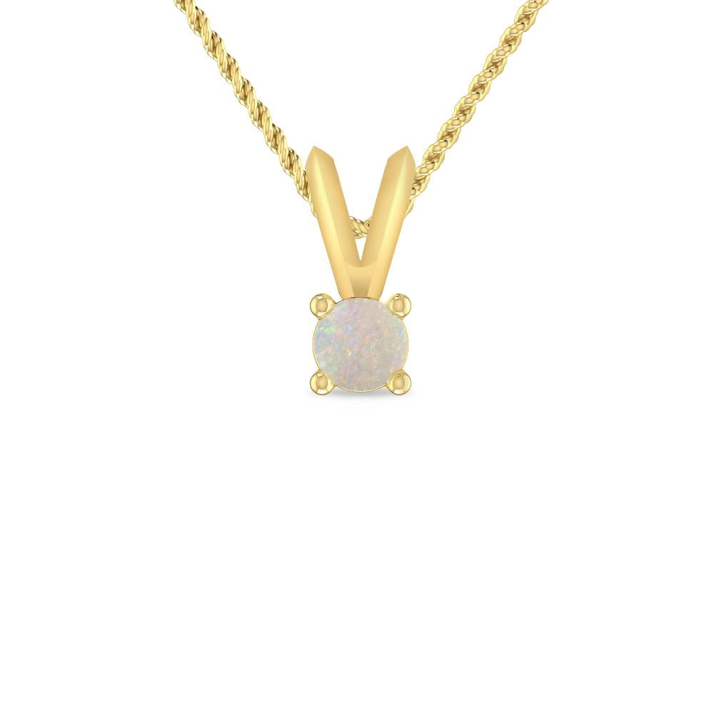 Yellow Gold - Opal