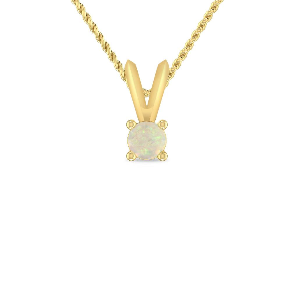 Yellow Gold - Opal