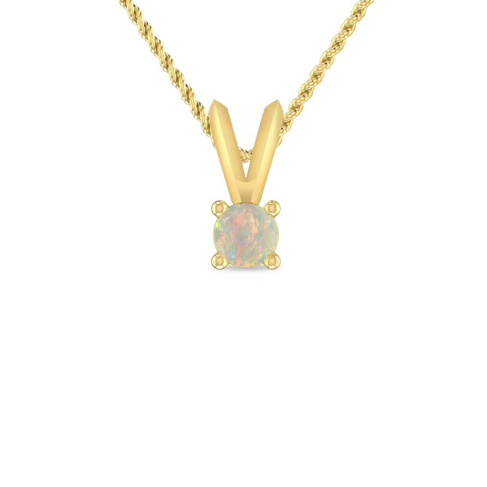 Yellow Gold - Opal