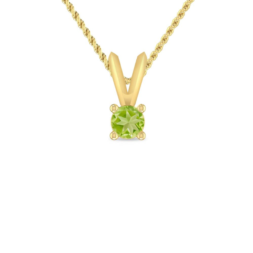 Yellow Gold - Peridot