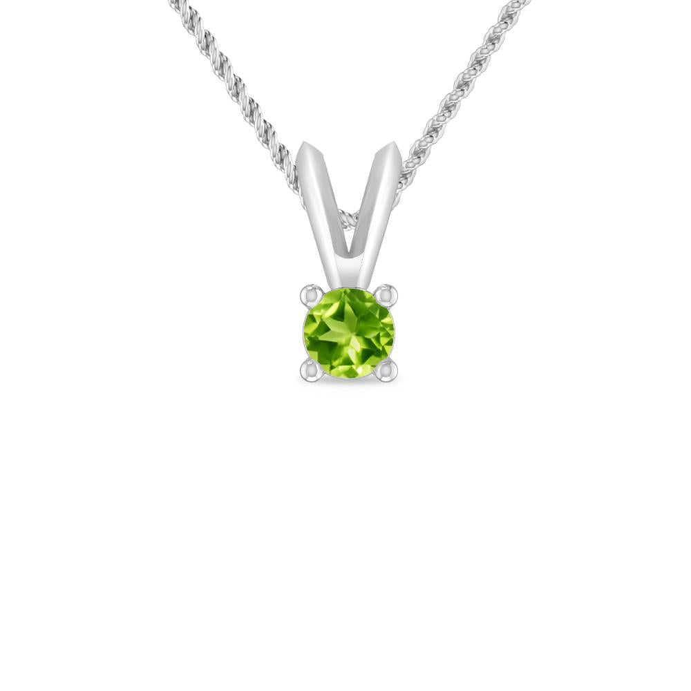 White Gold - Peridot