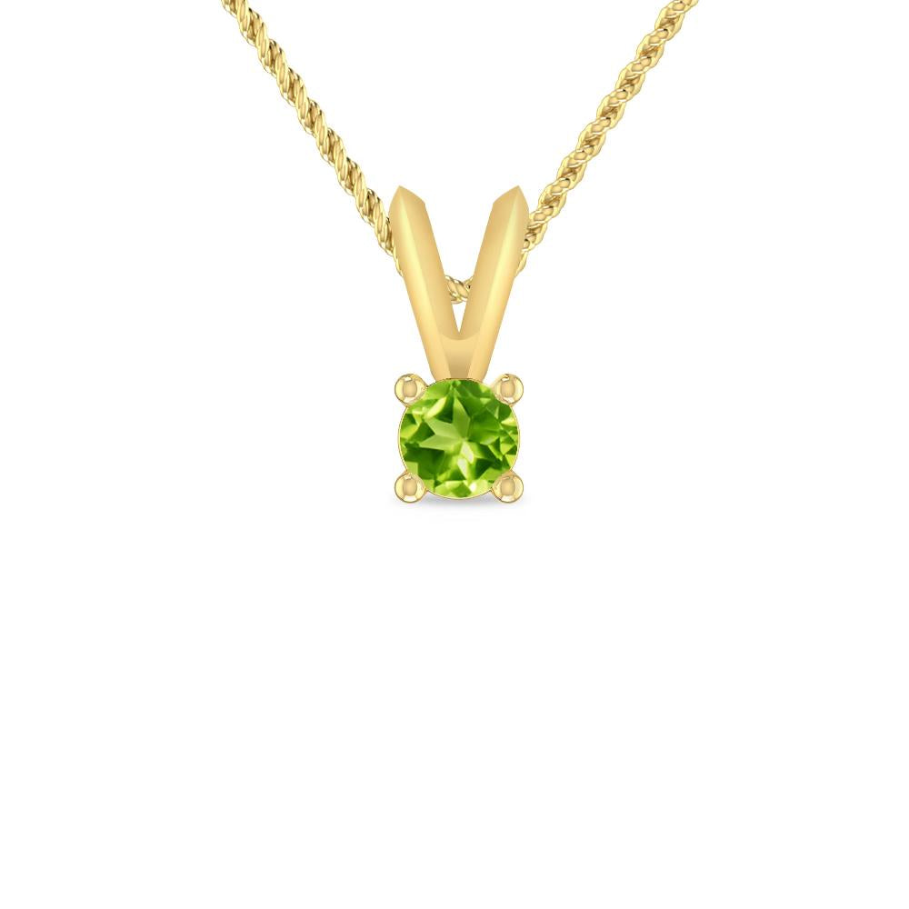 Yellow Gold - Peridot