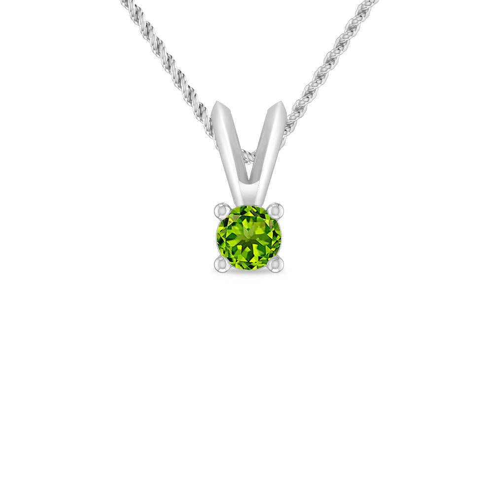 White Gold - Peridot