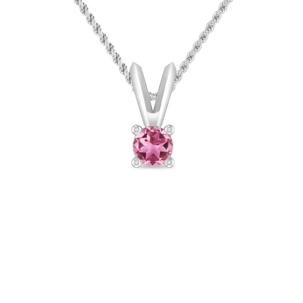 White Gold - Pink Tourmaline