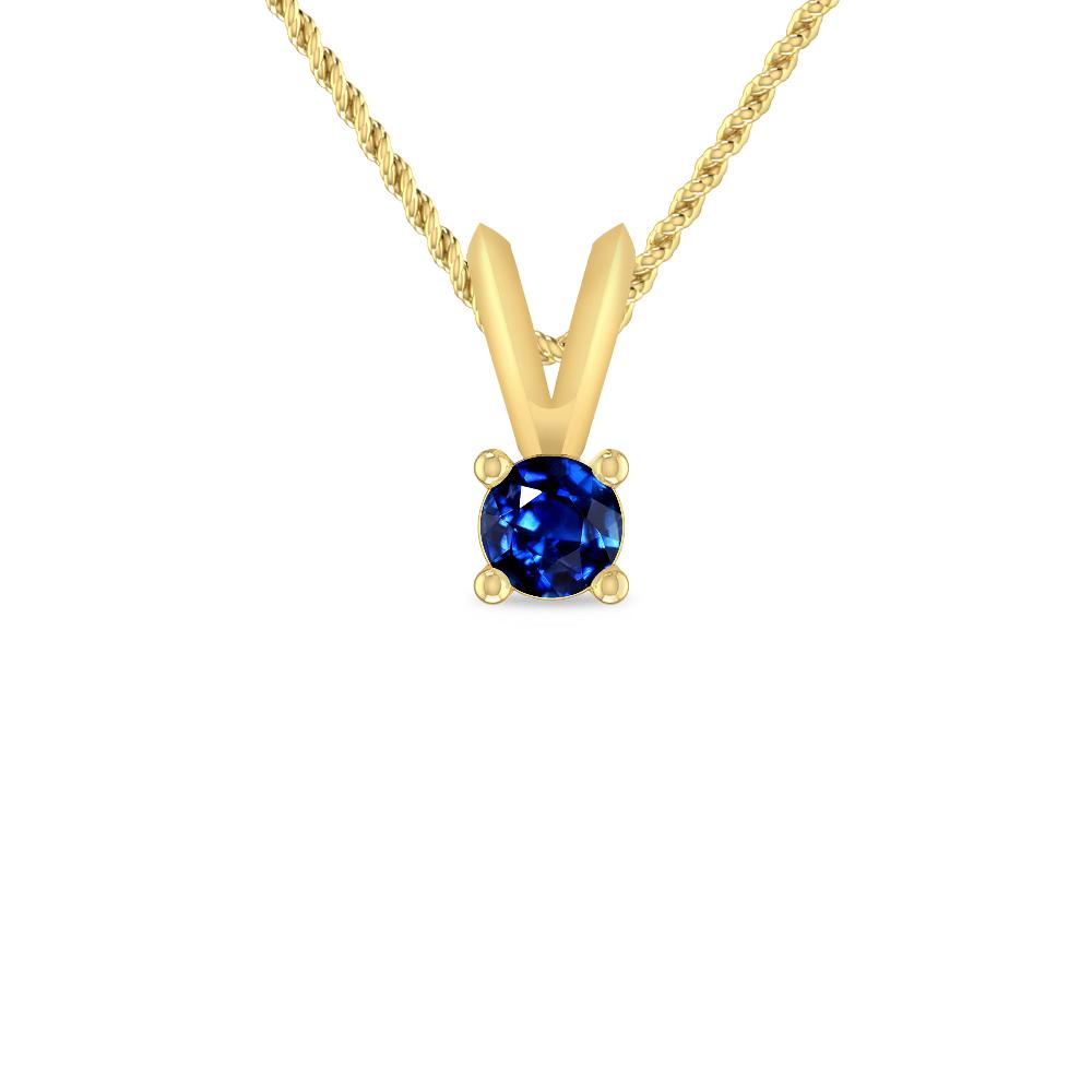 Yellow Gold - Sapphire